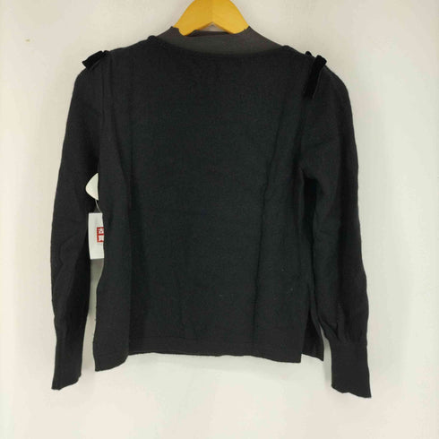 ルネ Rene リボン 長袖 ニット セーター カシミヤ混 レディース JPN:36